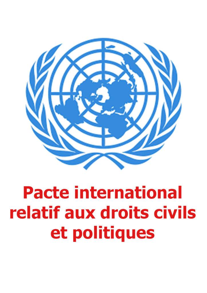 Couverture d’ouvrage : Pacte international relatif aux droits civils et politiques
