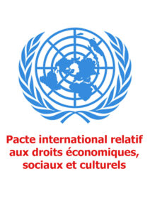Couverture d’ouvrage : Pacte international relatif aux droits économiques, sociaux et culturels